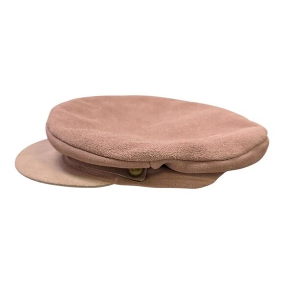 Lack Of Color Lola Pink Suede Slouch Cap Hat Size Small - Picture 10 of 11